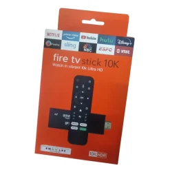 FIRE TV STICK 10K STREAMING WI-FI DUAL BAND 2.4G/5G 2GB RAM 16GB SUPPORTO HDR NETFLIX
