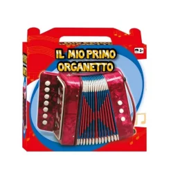 FISARMONICA IL MIO PRIMO ORGANETTO 3 BASSI STRUMENTI MUSICALI GIOCATTOLI BAMBINI