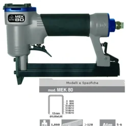 Fissatrice pneumatica RO-MA 5-6 atm MEK80 PROFESSIONALE ARIA COMPRESSA MAESTRI