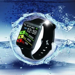 FITNESS SMART WATCH F1 OROLOGIO INTELLIGENTE FREQUENZA CARDIACA BLUETOOH TOUCH