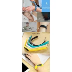 FITNESS TRACKER BRACCIALE M2 FREQUENZA CARDIACA PEDOMETRO CONTACALORIE