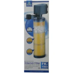 FITRO INTERNO PER ACQUARIO PESCI TARTARUGHE 3 STADI FILTRO 1200L/H 15W FK-1503