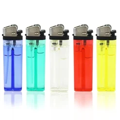 FLAME CLASSIC ACCENDINI TRASPARENTI IN ESPOSITORE DA 50 PEZZI COLORI ASSORTITI