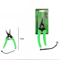 FORBICI PER POTATURA GIARDINO PIANTE MANICO ANTISCIVOLO MOLLA DI RICHIAMO 17 CM