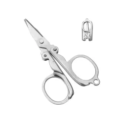 FORBICI PIEGHEVOLI DA VIAGGIO FORBICE FORBICINE RIPIEGABILI CUCITO PESCA CUCITO