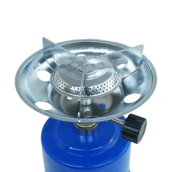 FORNELLO GAS PORTATILE FORNELLINO PER CAMPEGGIO CAMPING DA VIAGGIO DI EMERGENZA