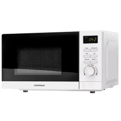 FORNO A MICROONDE DIGITALE BIANCO 20LT 800W 5 LIVELLI POTENZA 8 PROGRAMMI BLOCCO BAMBINI