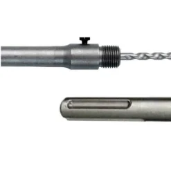 FRESA A TAZZA 30 MM CAROTATRICE CON ASTA SDS MAX 100 CM CALCESTRUZZO CEMENTO