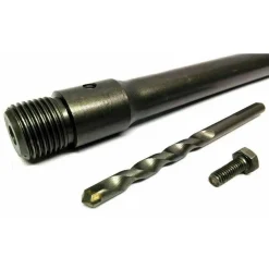 FRESA A TAZZA 120 MM CAROTATRICE CON ASTA SDS PLUS 80 CM CALCESTRUZZO CEMENTO