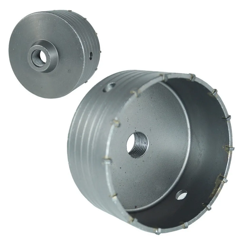 FRESA CAROTATRICE A TAZZA 130 MM PER MURO FRESE PIETRA CALCESTRUZZO CEMENTO