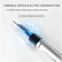 FRESA ELETTRICA PORTATILE PER MANICURE E PEDICURE TRAPANO UNGHIE NAIL ART