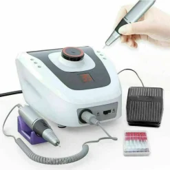 FRESA PER UNGHIE PROFESSIONALE 35000 GIRI RICOSTRUZIONE MANICURE PEDICURE NAIL