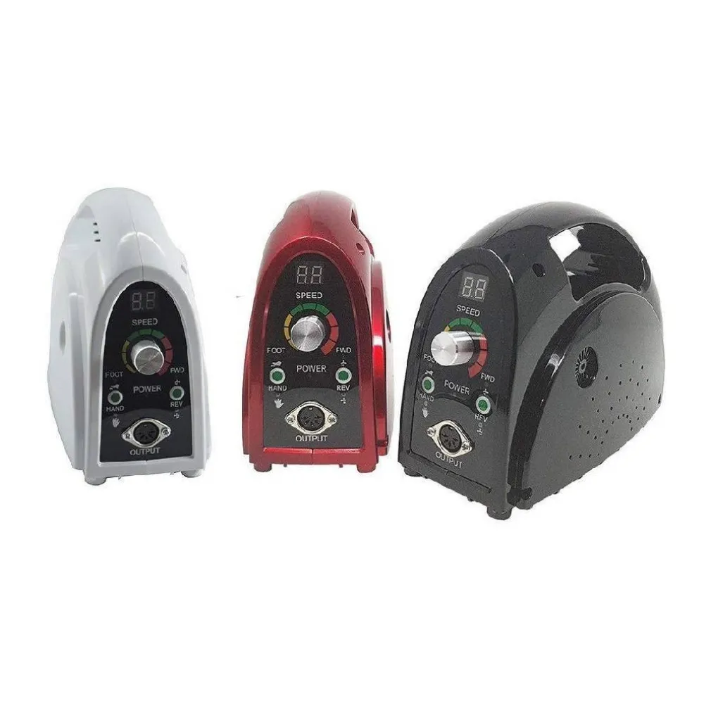 FRESA RICOSTRUZIONE UNGHIE NAIL ART 30000 GIRI MANI PIEDI PEDALE MANICURE ZS-702