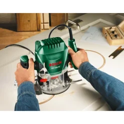 FRESATRICE VERTICALE POF 1200AE PANTOGRAFO 1200W BOSCH REGOLAZIONE ELETTRONICA