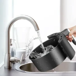 FRIGGITRICE AD ARIA CALDA SENZA OLIO CAPACITÀ 5,5 LITRI 1500 WATT CUCINA TX-8439