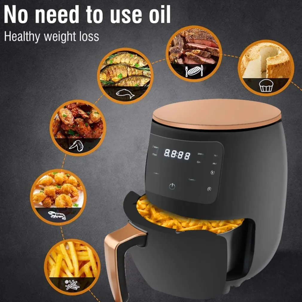 FRIGGITRICE AD ARIA CALDA SENZA OLIO AIRFREYER XL DIGITALE 6 LT PREMIUM 2400 W