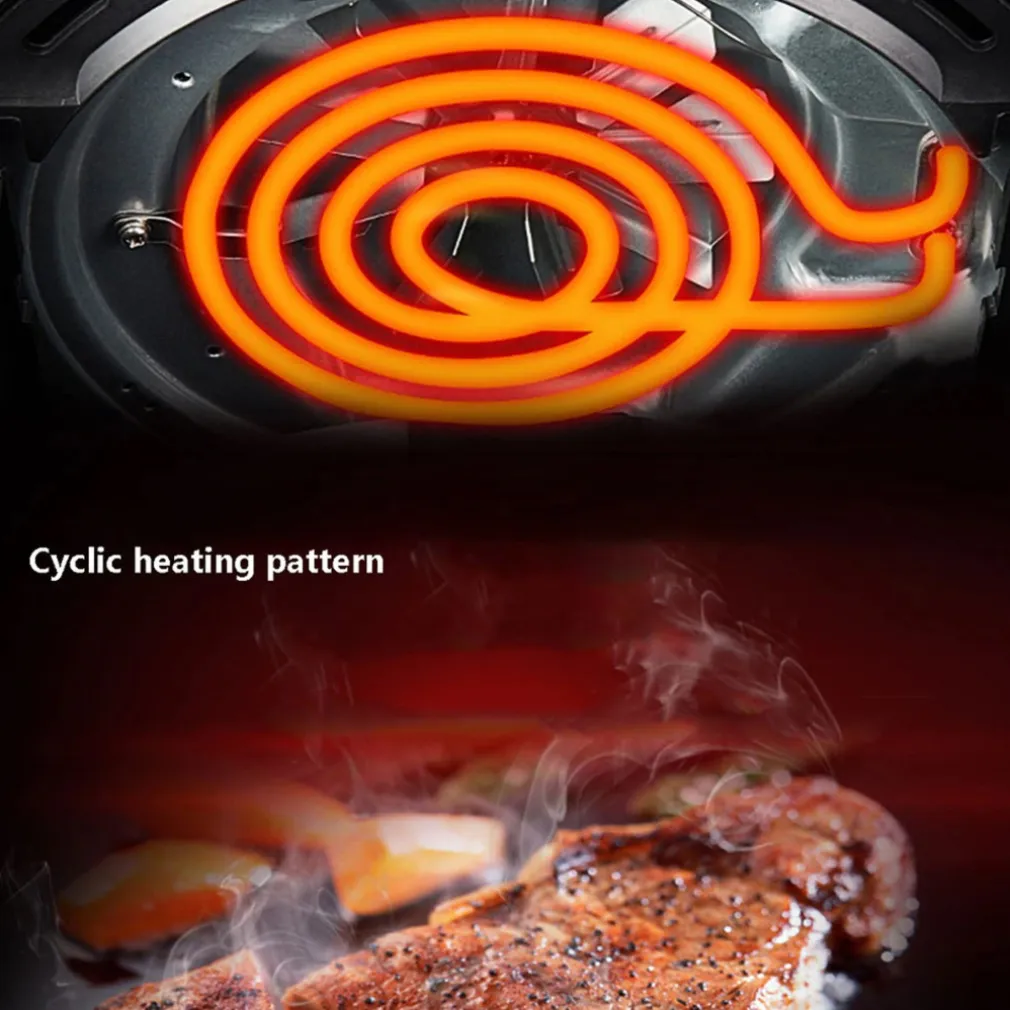 FRIGGITRICE AD ARIA CALDA SENZA OLIO AIRFREYER XL DIGITALE 6 LT PREMIUM 2400 W