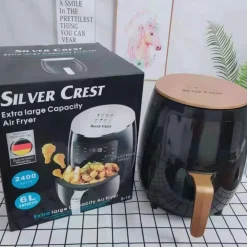 FRIGGITRICE AD ARIA CALDA SENZA OLIO AIRFREYER XL DIGITALE 6 LT PREMIUM 2400 W