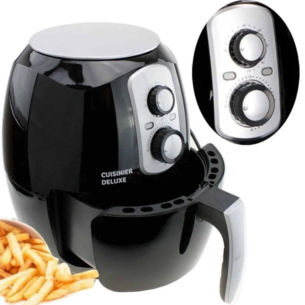 FRIGGITRICE AD ARIA CALDA SENZA OLIO AIRFRYER 3.6 LT FRIGGE CUOCE ARROSTO 1400W