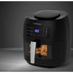 FRIGGITRICE AD ARIA CON OBLÒ DA 7,4LT TEMPERATURA REGOLABILE 9 PROGRAMMI TIMER 1800 W