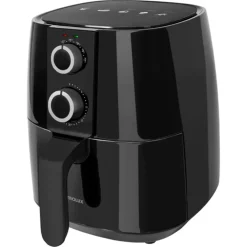 FRIGGITRICE AD ARIA 3,8LT 1450W MANOPOLA TIMER TERMOSTATO REGOLABILE PIEDINI ANTI-SCIVOLO