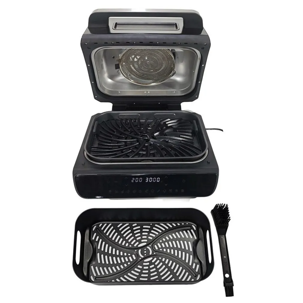 FRIGGITRICE AD ARIA MULTIFUNZIONE CON GRILL 3.8LT 1800W CESTELLO 4.5LT CON LUCE OBLÒ