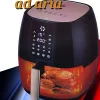 FRIGGITRICE AD ARIA 1400W 5LT DISPLAY LCD FUNZIONE TEMPORIZZAZIONE POTENTE Q-Z8