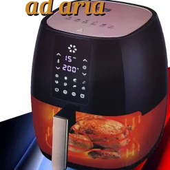 FRIGGITRICE AD ARIA 1400W 5LT DISPLAY LCD FUNZIONE TEMPORIZZAZIONE POTENTE Q-Z8