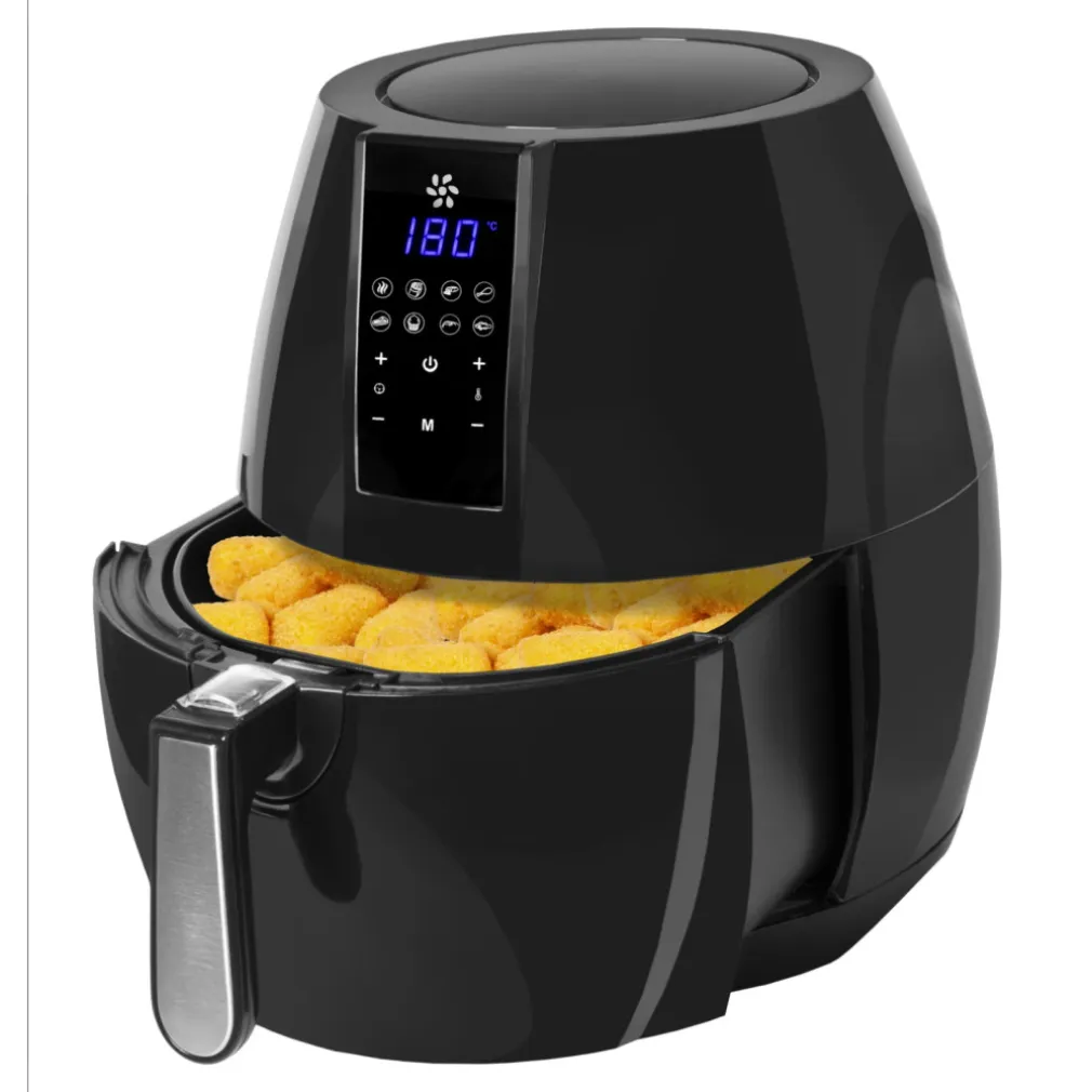FRIGGITRICE ARIA CALDA DIGITALE SENZA OLIO AIRFRYER 7 LT FRIGGE CUOCE 1800W