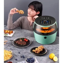 FRIGGITRICE Q-G9L DESIGN ELEGANTE FORNO FRIGGITRICE AD ARIA VISIBILE DA 9 LITRI