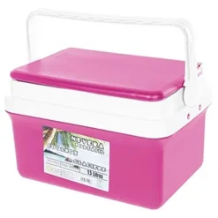 FRIGO BORSA TERMICA FRIGORIFERO PORTATILE CON COPERCHIO PIATTO DA 15 LT CON MANIGLIA