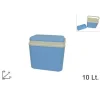 FRIGO PORTATILE BORSA TERMICA FRIGORIFERO 10LT PER CAMPEGGIO MARE ESTATE CELESTE