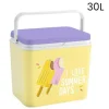 FRIGO PORTATILE BORSA TERMICA FANTASIA GELATO 30L CAMPEGGIO ESTATE SPIAGGIA