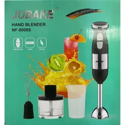 FRULLATORE A IMMERSIONE MULTIFUNZIONE 500W 2 VELOCITÀ 2 LAME IN ACCIAIO DESIGN ERGONOMICO