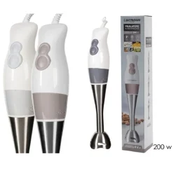 FRULLATORE A IMMERSIONE MIX PLUS 2 VELOCITÀ 200W FUNZIONE PULSE LAME IN ACCIAIO