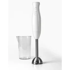 FRULLATORE A IMMERSIONE 200W CON BICCHIERE 500ML TRITATUTTO 2 VELOCITA’ MIXER FRUTTA