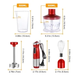 FRULLATORE AD IMMERSIONE MINIPIMER TRITATUTTO ELETTRICO DA CUCINA PROFESSIONALE