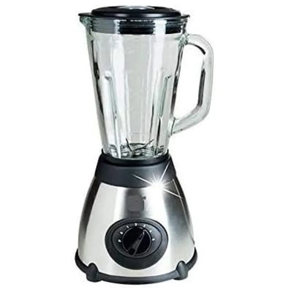 FRULLATORE DA 500 W CON LAME IN ACCIAIO INOX DA 1,5 LT TRITATUTTO FRUTTA VERDURA