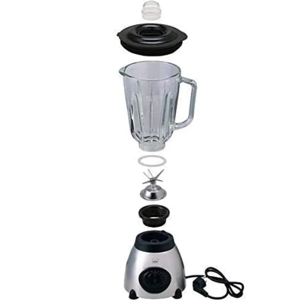 FRULLATORE DA 500 W CON LAME IN ACCIAIO INOX DA 1,5 LT TRITATUTTO FRUTTA VERDURA