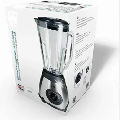FRULLATORE DA 500 W CON LAME IN ACCIAIO INOX DA 1,5 LT TRITATUTTO FRUTTA VERDURA