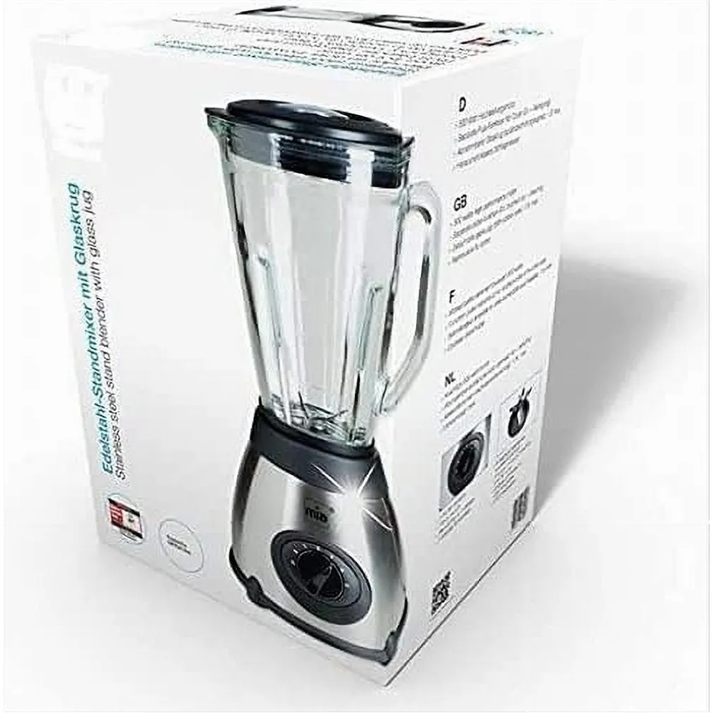 FRULLATORE DA 500 W CON LAME IN ACCIAIO INOX DA 1,5 LT TRITATUTTO FRUTTA VERDURA
