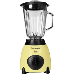 FRULLATORE ELETTRICO DESIGN ELEGANTE FUNZIONALE RETRÒ 400W 2 VELOCITÀ BROCCA VETRO 1,5LT