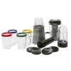 FRULLATORE MIXER BULLET ROBOT 21 PEZZI CON KIT CENTRIFUGA TRITATUTTO ELETTRICO