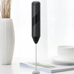 FRULLINO MONTALATTE SCHIUMALATTE SCHIUMINO PER CAPPUCCINO CAFFè LATTE A BATTERIA