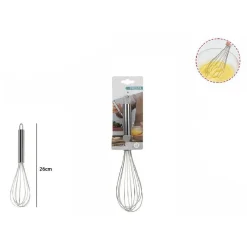 FRUSTA 26CM SBATTITORE SBATTI UOVA MONTARE DOLCE ACCIAIO UTENSILE CUCINA 66198