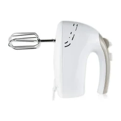 FRUSTA ELETTRICA SBATTITORE FRULLATORE 150W 5 VELOCITA' MIXER IMPASTATORE GANCI