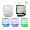 GABBIA UCCELLI DI PICCOLE DIMENSIONI KANDY 49,5 X 34 X 27,5 CM DUE MANGIATOIE