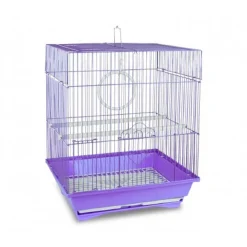 GABBIA UCCELLI DI PICCOLE DIMENSIONI KANDY 49,5 X 34 X 27,5 CM DUE MANGIATOIE