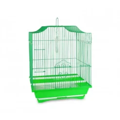 GABBIA UCCELLI DI PICCOLE DIMENSIONI FLY 43.5 X 28.5 X 22 CM DUE MANGIATOIE