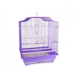GABBIA UCCELLI DI PICCOLE DIMENSIONI FLY 43.5 X 28.5 X 22 CM DUE MANGIATOIE